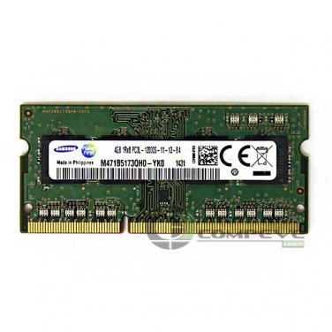 4Gb Samsung RAM M471B5173QH0-YK0 PC3L-12800S DDR3-1600MHz SoDimm 03x6656