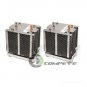 2x Processor Coolers Heatsinks for Dell Precision 490 T5400 Computer w/ Screws