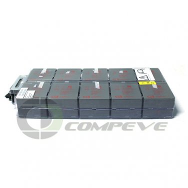 PW5125 Replacement Battery Kit Set of 10 for Eaton 4-3kVA UPS 103002750-5591