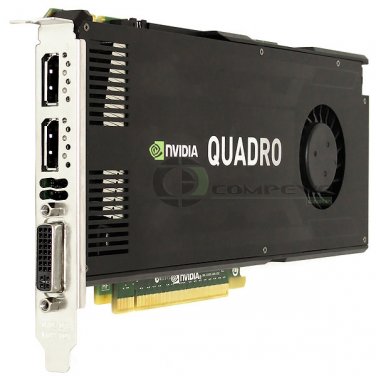 NVIDIA Quadro K4000 GPU  3GB GDDR5 PCIe x16  2.0 x16 713381-001 Video Card