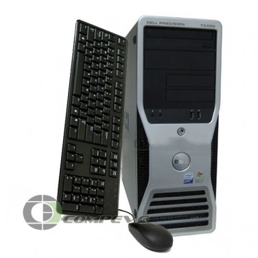 Dell Precision T3400 Intel Dual Core 2.33GHz 1TB  HDD 4GB Computer/ Workstation