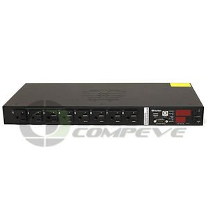 Raritan Dominion PX PX2-2146R 1U 120V 1900VA 8-Outlets Power Control Unit