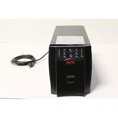 APC SUA1000XL 1000 VA 800 Watts (8) NEMA 5-15R Outlets Smart-UPS XL 1000VA USB