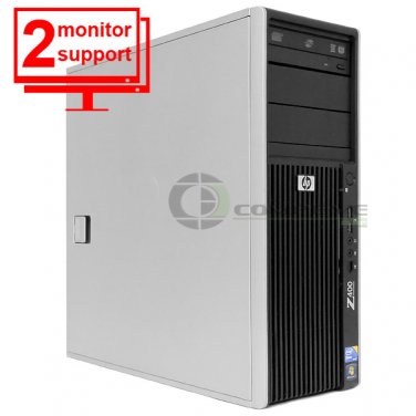 HP Z400 Computer Intel Xeon W3520 2.66Ghz 4GB DDR3 250GB  FX 1500 Win7 Pro 64