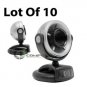 Lot of 10 HP EW192AA Web Cam Laptop Desktop WebCam Camera Tilt PC