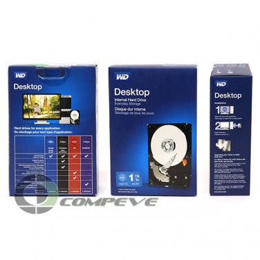 Western Digital WDBH2D0010HNC-NRSN 1TB 7200RPM 64MB SATA 6.0Gb/s 3.5" Hard Drive