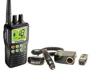 West Marine Portable VHF85 Handheld Two-Way Radio Waterproof Walkie Talkie