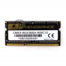 CORSAIR Vengeance 8GB 204-Pin DDR3 DDR3 1600 Laptop Memory CMSX16GX3M2A1600C10
