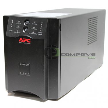 APC Smart-UPS SUA1500 1500VA 980 Watts USB & Serial 8-Outlets 120V UPS Backup