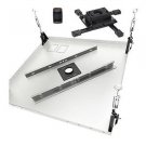 Chief KITPB003 Projector Ceiling Mount Kit RPAU CMS003 3" CMA455 White