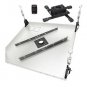 Chief KITPB003 Projector Ceiling Mount Kit RPAU CMS003 3" CMA455 White
