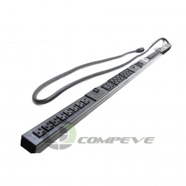 APC AP8870 Metered Rack PDU ZeroU 2G 5760VA AC 120/208V NEMA L14-30 30- Output