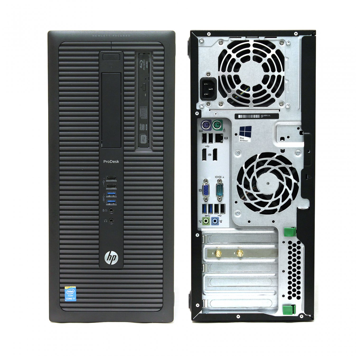 HP ProDesk 600 G1 i7-4790 256GB SSD 16GB RAM BD Burner M0Y85US#ABA