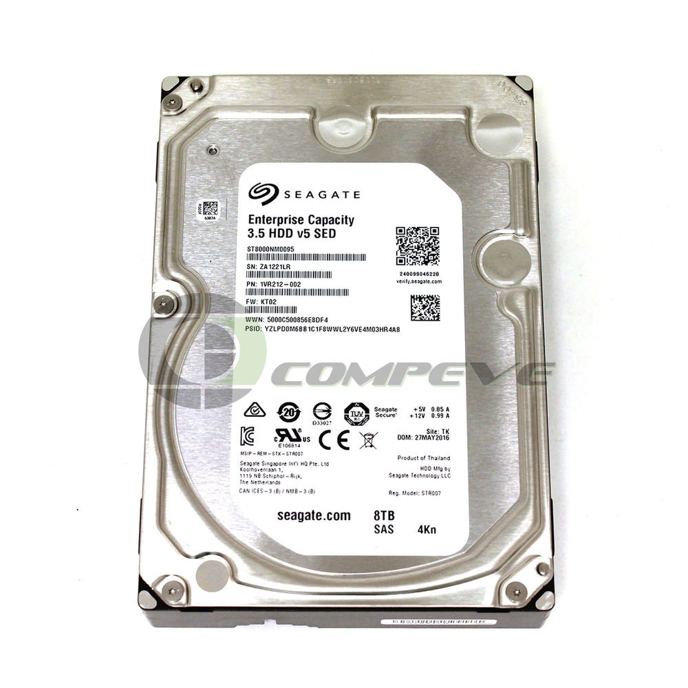 Disque Dur Serveur Seagate Enterprise 3.5" SAS 6Gb/s 3 To 7200 RPM 128 Mo - HDD Pour Centres De Données