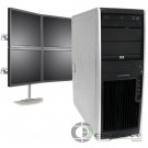 Trading 4 Monitor Computer HP XW4600 Intel E6850 3.0GHz CPU 4GB RAM 250GB HDD