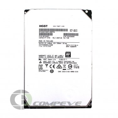 HGST Ultrastar 8TB HUH728080ALE600 0F23267 8TB 7200RPM SATA 3.5"