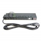 APC AP7800 Rack PDU metered 1U, 15A, 100 /120V (8) 5-15#