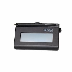 Topaz SigLite LCD BT 1x5 T-LBK460-BT2-R Signature Terminal w/ LCD Display 4.4