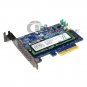 HP SSD 128GB M.2 SSD MZHPU128HCGM-000H1 752820-001 WITH ADAPTER 742006-002