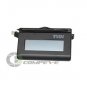 Topaz SigLite LCD 1X5 T-LBK460-BSB-R Signature Terminal w/ LCD display 4.4 x 1