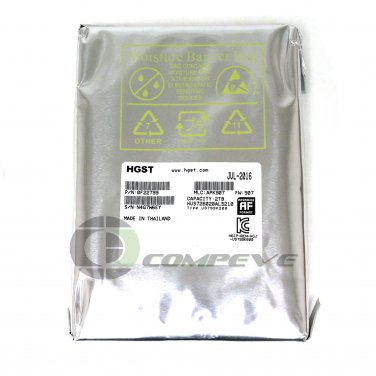 HGST Ultrastar 2TB 7200 RPM 7K6000 HUS726020AL5210 0F22799