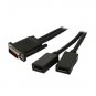 HP DMS-59 to Dual Display Port Splitter Cable / Adapter 635428-001