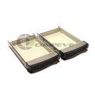 Lot of 2 SuperMicro 3.5" Black HDD Tray Caddy SATA SAS Hot Swap 05-01-815105-XXA