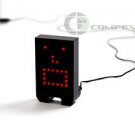 Tengu USB Powered Character Gadget Black Robot Led Face Toy