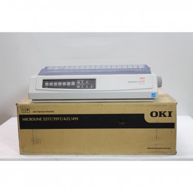 OKIDATA MICROLINE 321 Turbo (62411701) Parallel USB 9 Pin Matrix Printer