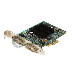 Matrox G550 PCIe Graphics Card GPU MGI-G55-MDDE32F Dual DVI