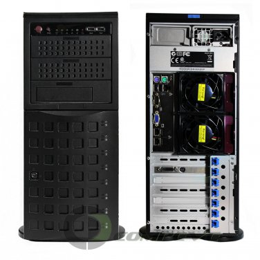 SuperMicro 1533 4U SC745TQ-920B 2x Opteron 6272 920W 12GB RAM Server Workstation