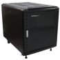 StarTech.com RK1236BKF 12U 36 inch Knock-Down Server Rack Cabinet with Casters