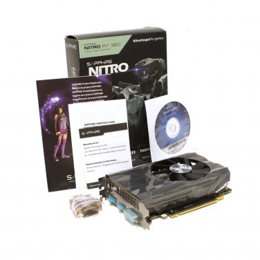 Sapphire NITRO R7 360 Graphics Video Card Radeon R7 360 2 GB 11243-05-20G