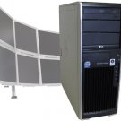 HP XW4600 Dual Core 2.33GHz/4GB RAM/Win10 - 6 Monitor Desktop Computer Tower