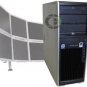 HP XW4600 Dual Core 2.33GHz/4GB RAM/Win10 - 6 Monitor Desktop Computer Tower