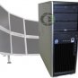 HP XW4600 Dual Core 2.33GHz/4GB RAM/Win10 - 6 Monitor Desktop Computer Tower