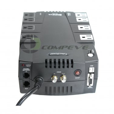 CyberPower AVR CP800AVR 800 VA 450W 8 Outlets UPS