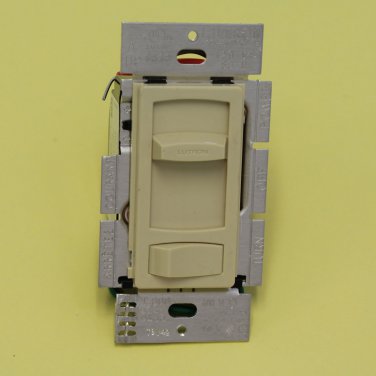 Lutron Skylark Countour Single Pole 3-Way Dimmer Light Switch CTCL-153P Almond