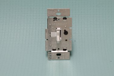 White LUTRON Toggler 150-Watt Single-Pole/3-Way CFL-LED Dimmer TGCL-153P