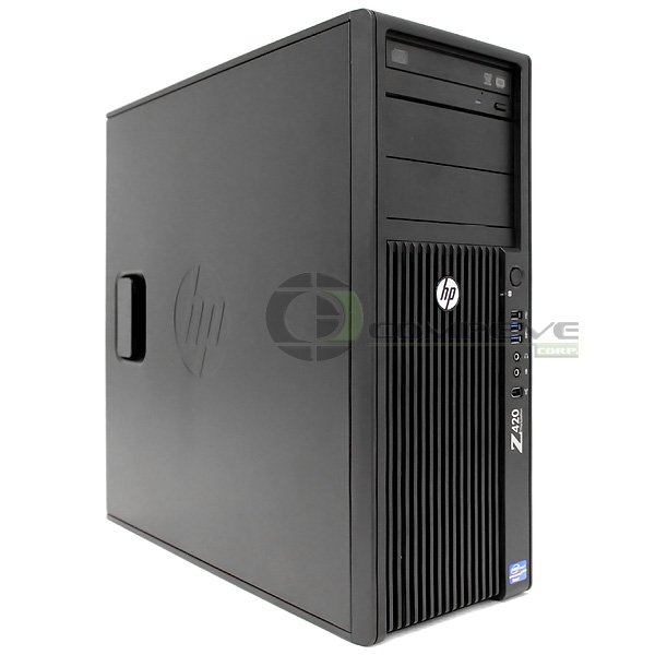 HP Z420 Desktop / PC Intel E51650 3.2GHz 24GB 1TB HDD Nvidia Quadro