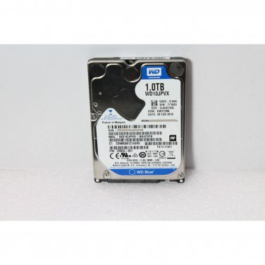 WD Blue 1TB WD10JPVX Mobile 9.50mm 5400 RPM SATA 6 Gb/s 2.5" PN: 726834-001
