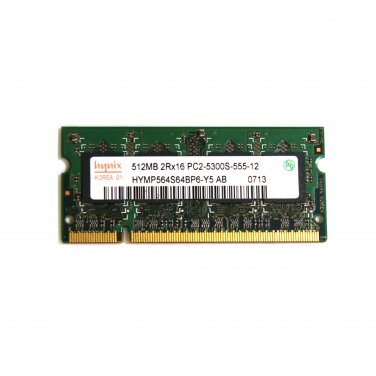 Hynix 512MB PC2-5300S Memory Module HYMP564S64BP6-Y5 204 Pin