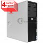 4 Monitor Trading Computer HP Z400 Workstation Xeon W3505 2.53Ghz 4GB 1TB Win10