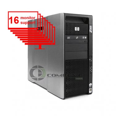 HP Z800 16-Monitor Computer/Desktop x5560 8-Core/ 12GB/ 1TB HDD/ NVS 450/ Win10