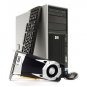 HP Z400 Gaming Computer PC GeForce GTX 1060 6GB |  2x CPU | 500GB SSD | 16GB RAM