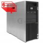 HP 6 Monitor Trading Computer Z800 Octo Core 2.26GHz 8GB RAM 600GB SSD Win10 Pro