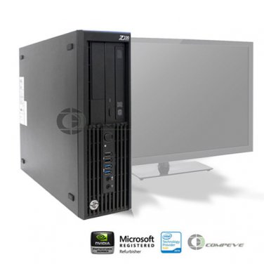 HP Z230 SFF Workstation  i7-4790 3.60GHz/12GB RAM/ 256GB SSD / Win10/HD P4600
