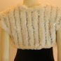 Knitted Rabbit Bolero with Sequins