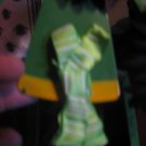 Lime green stripes