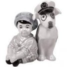 THE LITTLE RASCALS SPANKY & PETEY SALT & PEPPER SHAKERS